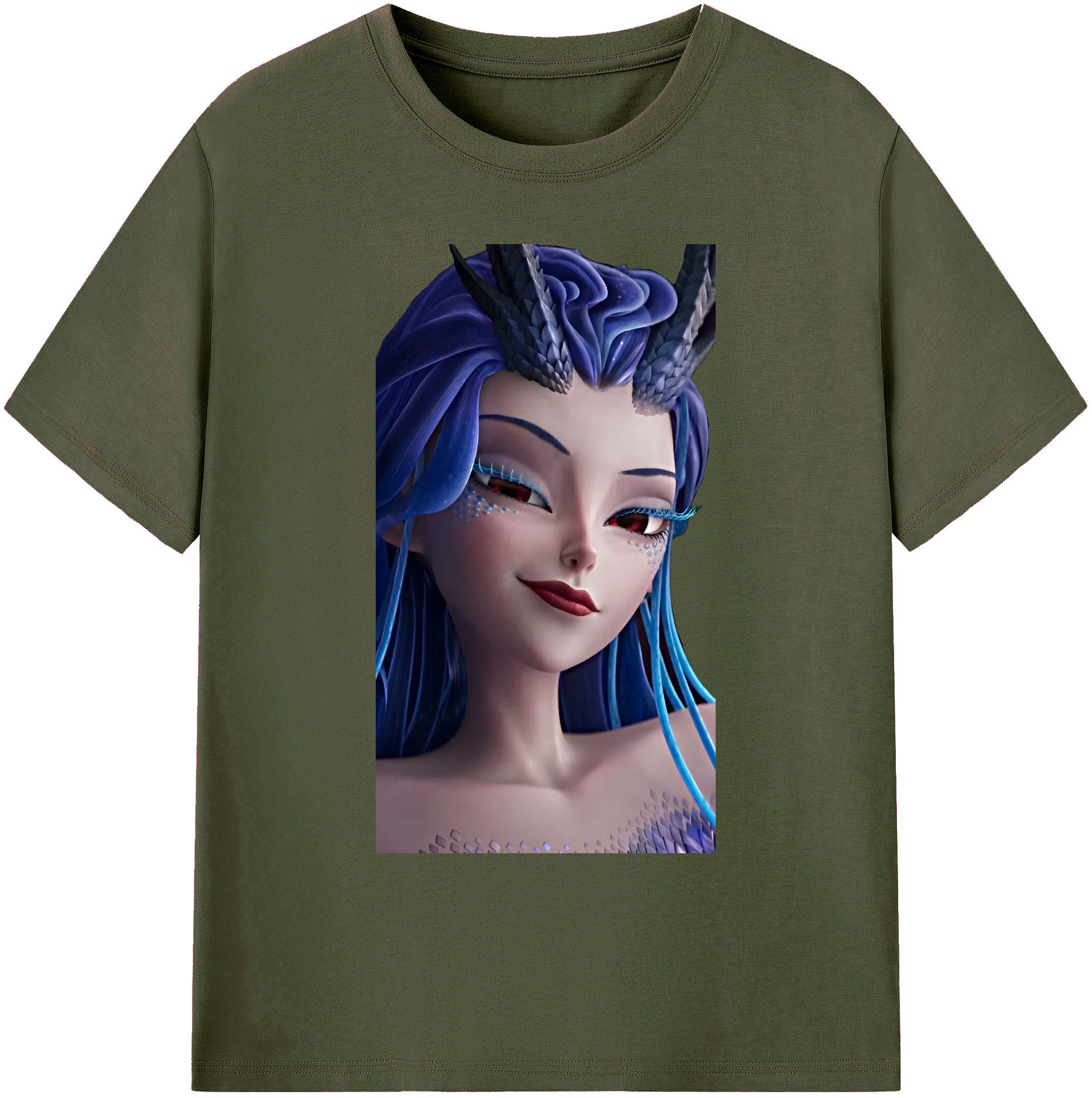 （画像用） Ne Zha 2 ナタ 魔童の大暴れ 綿100％ メンズ半袖Tシャツ｜肌触りやわらか＆通気性
